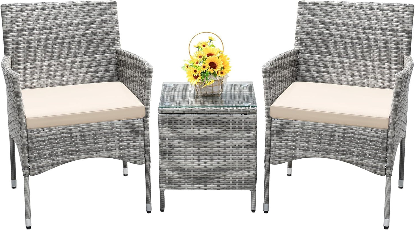 πΏ Cozy Outdoor Rattan Sofa Set β Comfortable Cushions for Patio & Garden Relaxation ποΈβοΈ