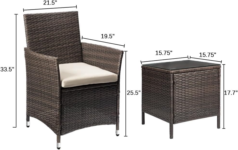 🌿 Cozy Outdoor Rattan Sofa Set – Comfortable Cushions for Patio & Garden Relaxation 🛋️☀️