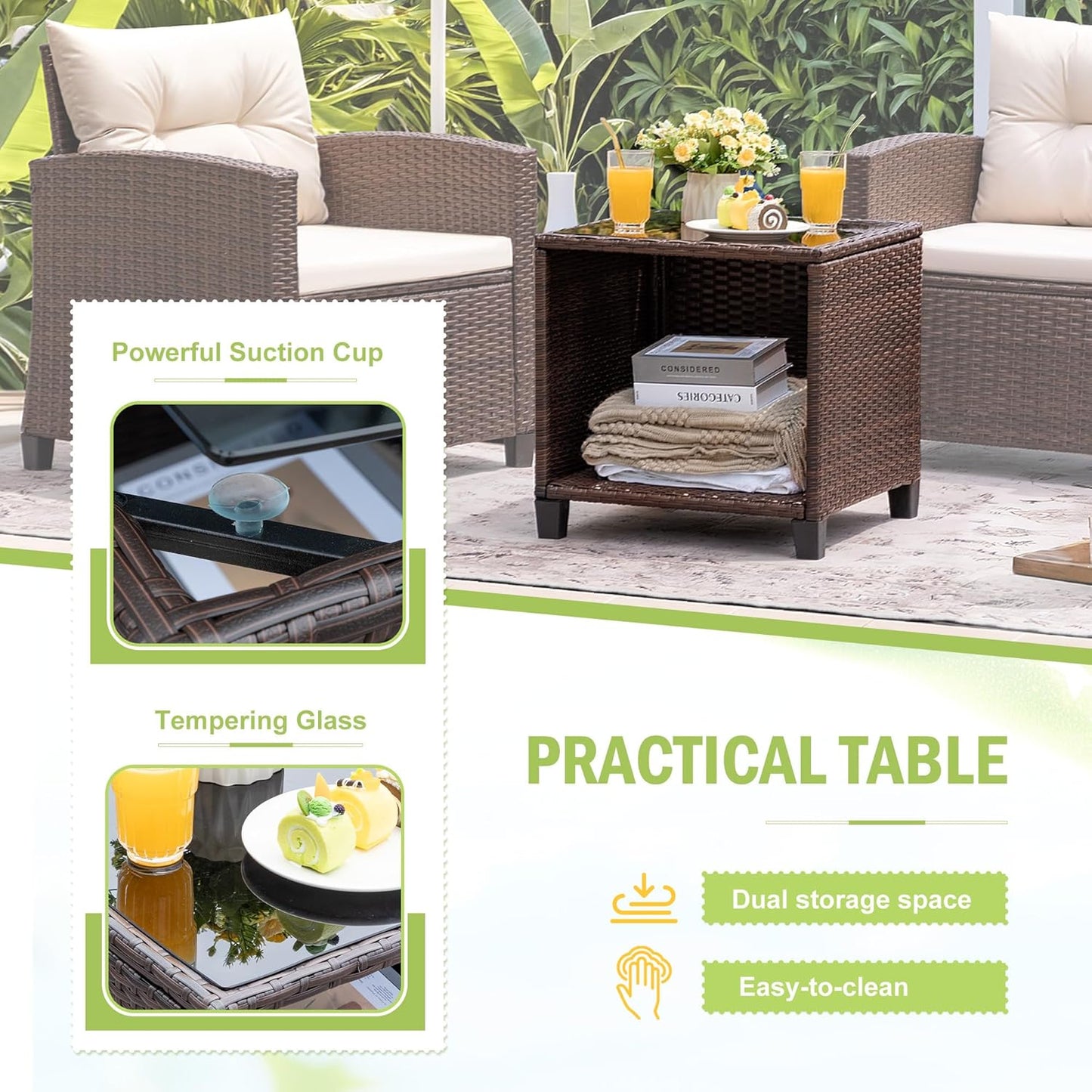 🌞 Luxury Outdoor Recliner Chair – Adjustable Poolside & Patio Lounger 🛋️☀️