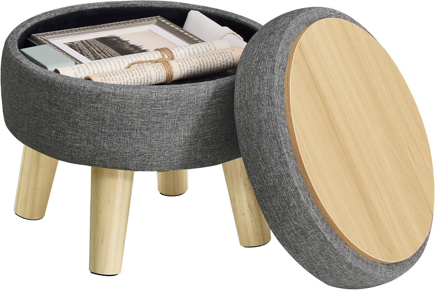 🪑✨ Multifunctional Storage Ottoman – Foldable & Stylish Bench for Bedroom, Living Room & Hallway 🏡💖