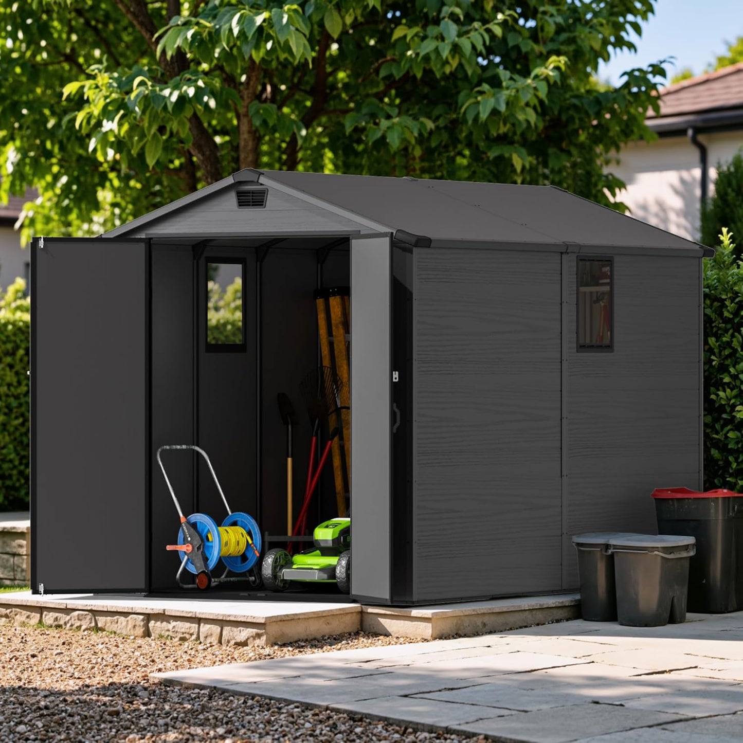 🌟 Spacious & Versatile 6x10 FT Outdoor Storage Shed 🏡
