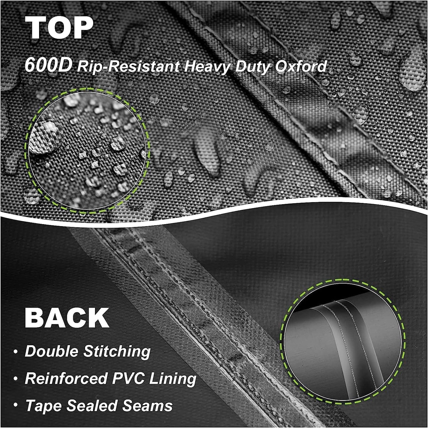 ☀️🌿 Waterproof Outdoor Table Cover – Sun-Resistant, Fade-Proof, Multi-Size for Garden, Patio & Camping 🏡✨